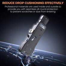 Pocket 3 Protective Case For Osmo Pocket 3,Gimbal Flip Protective Cover,4 CPL/ND Filters Storage Slots For Osmo Pocket 3 Creator Combo Accessories