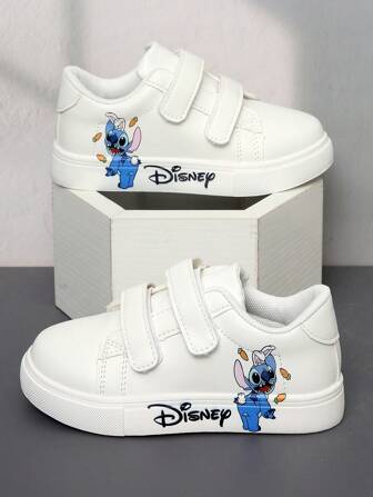 Disney 1 paire de baskets décontractées confortables et respirantes avec design à lacets, convenant pour la rentrée scolaire, les chaussures d'étudiants, le printemps/automne