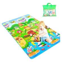 ALFOMBRA SUAVE PARA para bebés y niños pequeños, TAPETE GRANDE PARA para bebés y niños pequeños - Multicolor - Ver 5