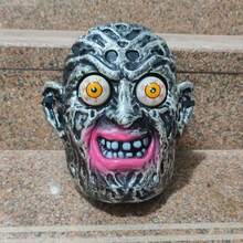 Halloween Scary Eyeball Full Face Mask, Clown Ghost Horror Head Mask, Suitable For Masquerade Ball, Stage Performance, Movie Theme Props - Multicolor - View 10