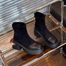 Women Ankle Boots & Booties - 黑色 - 查看 4