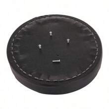 Foldable Lifting Music Stool, Piano/Guitar/Drum Set Universal Performance Chair, Non-Slip Triangular Bracket - Black - View 10