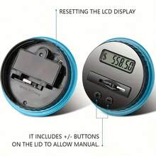 1 pieza Contador de monedas electrónico Caja de ahorro digital LCD Caja de almacenamiento de monedas, USD Euro, Alcancía electrónica inteligente de conteo de monedas de depósito unidireccional Frasco de ahorro transparente de gran tamaño a prueba de caídas, USD, Euro, AUD, MYR, GBP, KRW