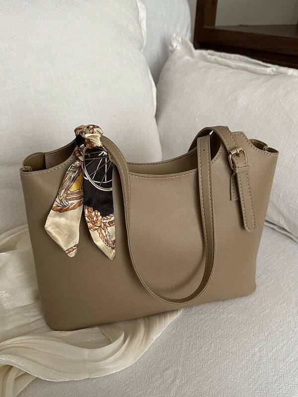 Nueva bolsa de hombro versátil de lujo con estampado gráfico para mujeres