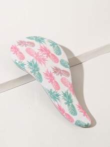 1pc Princess Brush, Dual Use Wet & Dry Hair Brush, Printed Design For Smooth & Voluminous Hair - Multicolor - View 1