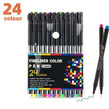 100支装细尖文具套装，包含圆珠笔、荧光笔，适合学生，返校必备，粉色调，也适合办公使用。 - 多色 - 查看 14