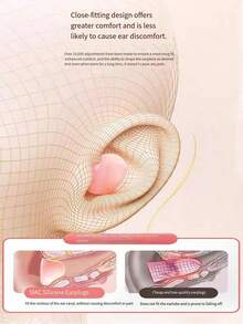 1 对“安静革命！27dB 超柔软防噪耳塞 | 硅胶一体成型，零压入耳，防水防滑” “降噪上限，经测试可从 100dB 降至 27dB” “捏合即可佩戴，适合 98% 的耳道，即使摇晃也不会脱落” “IPX 防水认证（可用于游泳）+ 全身可水洗，适合睡眠/锻炼” - 彩色 - 查看 2