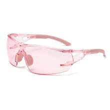 1 Pair Colorful Fashion Transparent Cycling/Bike Glasses Unisex - Multicolor - View 3