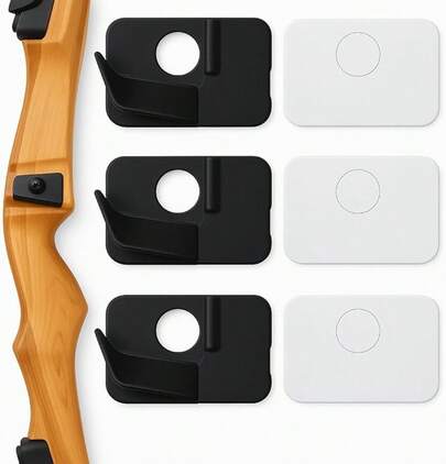 6/3Ct Arrow Rest For Recurve Bow - Right/Left Hand Recurve Arrow Rest For Compound Bows Archery Arrow Rest Recurve Archery Accessories - Recurve Bow Rest Recurve Bow Accessories