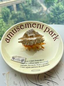 全新醋酸纤维海洋系列发夹 - 海豚、鲸鱼、水母超大发夹,装饰发饰发夹爪夹发夹发夹发夹发夹秋冬度假装女士 - 多色 - 查看 25