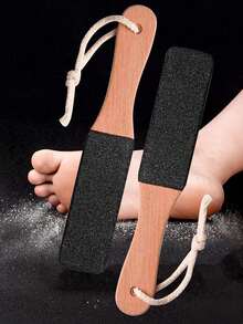 1 Pieza Lima de Pies Profesional, Limpiador de Pies para Pedicura, Lima de Piedra Pómez, Para Talones Agrietados con Piel Muerta, Lima de Haya, Separador de Callos, Cepillo de Pies, Herramienta de Pedicura, Accesorios de Pedicura Profesional, Elimina la Piel Muerta y los Callos, Cuidado de Pies, Masajeador de Pies, Para Hombres y Mujeres.