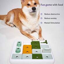 542YMXDog Puzzle Toy 3 Levels Mental Stimulating For Boredom And Smart Dogs Treat Puzzle For All Breeds Dog