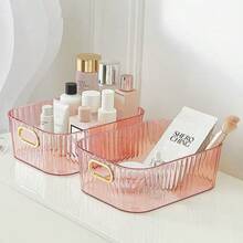 1 giỏ đựng đồ trang điểm bằng acrylic, hộp đựng son môi, mặt nạ, đồ chăm sóc da, đồ ăn nhẹ, mỹ phẩm, đồ dùng để bàn. - Nhiều màu - Xem 6