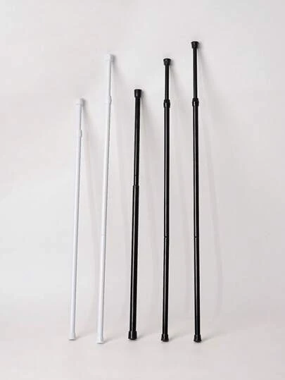 1pc מתכוונן וילון מקלחת וו ללא קידוח, וו וילון תלוי על הקיר, מתלה מגבות, מתאים לחדר אמבטיה, מטבח, חדר שינה, סלון עיצוב חדר אמבטיה