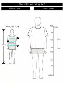 少女风格泰迪熊印花短袖柔软T恤，夏季休闲街头服饰，女童上衣 - 白色 - 查看 5