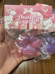 1 件巨型可爱猫爪麻糬软泥 - 卡通图案坐立不安玩具，缓慢上升的抗压缓解工具，适合所有年龄段，塑料材质，儿童玩具礼物（随机包装）