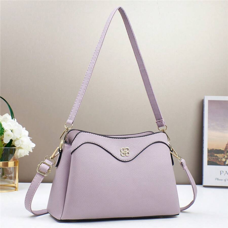 Women Shoulder Bags - 紫色 - 查看 1