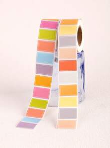 500 PCS/1 Roll Waterproof Color-Coded Index Tabs - Vibrant Sticky Labels For Organizing, Tagging & Personalized Name Tags,School Supplies,Back To School