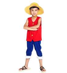 CLOTHING, COSTUME, MONKEY, , CHILDREN, COSPLAY, ANIME - Đỏ - Xem 3