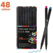 100支装细尖文具套装，包含圆珠笔、荧光笔，适合学生，返校必备，粉色调，也适合办公使用。 - 多色 - 查看 13