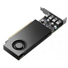 Nvidia RTX A1000 8GB GDDR6 Professional Graphics Card, Ampere Architecture, Full-Height Single Slot, 4 MiniDP Ports (Can Connect 4 Displays), Suitable For CAD, Rendering, Video Editing, AI (Industrial Packaging) - RTX A1000 8G - View 2