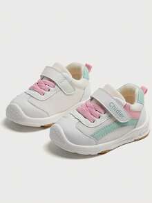 New Spring Autumn Soft Bottom Anti-Slip Infant Walking Shoes, 1-4 Years Old Boys/Girls Breathable Mesh Sports Sneakers - Pink - View 6