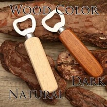 1PC Bulk Custom Wooden Bottle Opener, Wedding Favors For Guests, Personalized Groomsmen Gift, Party Favors, Business Promotional Items