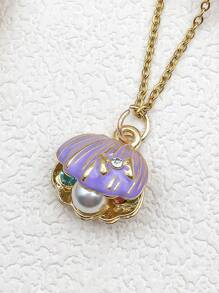 3pcs, 10mm Alloy Pearl Shell Pendant, Not Easy To Fade, Allergy.Suitable For Men, Women To Make Earrings, Necklaces, Bracelets, Hair Accessories, Anklets, Hair Clips.Mobile Phone Case, Key Chain Decorations.Amulets, Decorations.Handicrafts And Daily Gifts.Make Your Unique Charm Jewellery.DIY Decoration Parts.Back To School Gifts