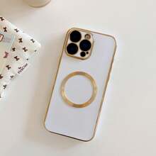 奢华电镀磁吸手机壳，防摔高端保护套，带防尘孔，加厚豪华设计，兼容三星 Galaxy S24 Ultra/S24 Plus/S24/S23 Ultra/S23 Plus/S23/S22 Ultra/S22 Plus/S22/S21 Ultra/S21 Plus/S21 FE/S23 FE/S20 Ultra/S20 Plus/S20 FE，兼容 OPPO A5x/C1 2 3 4 5 6 7 8 9/9 8 7 6 5 4 3 2 1，兼容 OPPO A1 2 3 4 5 6 7 8 9 9 8 7 6 5 4 3 2 1，防水防震防刮。 - 白色 - 查看 2