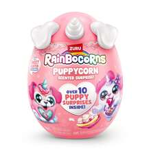 ZURU Muñeca de peluche con aroma a sorpresa Rainbocorns Puppy Unicorn Dalmatian - Muñeca de peluche con aroma, muñeca de peluche de cachorro con aroma, adecuado para niñas (estilo aleatorio) - Multicolor - Ver 8