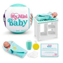 ZURU 5 Surprise My Mini Baby 系列 1，收藏版神秘胶囊，女孩玩具，逼真迷你宝宝，游戏套装及配件 - My Mini Baby - 查看 5