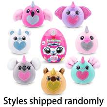 Zuru - Rainbocorns Eggzania Baby Mania 毛绒玩具，3 个惊喜包，7 种款式 - 92111 - 彩色 - 查看 1