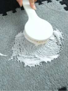 6 件柔软毛绒拼图地垫，创意互锁瓷砖，纯色简约设计 - 彩色 - 查看 12