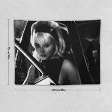 Music Album Poster Sabrina Tapestry Carpenter Flag For Living Room Bedroom Wall Hanging For Friends Pink Gift