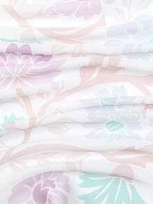 قطعة واحدة وشاح مربع مطبوع بسيط مقاس 70 سم، باندانا ربيعية جديدة للنساء، حزام خصر متعدد الاستخدامات، عصابة الرأس، رباط الرأس، وشاح عنق أنيق - متعدد الألوان - مشاهدة 5