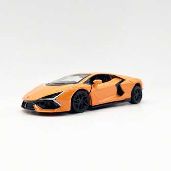 Makeda 1:36比例兰博基尼Revuelto锌合金一体压铸合金汽车模型，创意模型玩具摆件，适合青少年和成人收藏模型，可作为房间装饰礼物