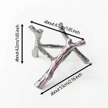 1 Stück Metallbaum Zweig Ständer, Metallkugelbase, Kristallkugel Ausstellungshalter Dekoration, Kristallgeschenk, Heim-/Bürodekoration, ideales Geschenk für Feiertage