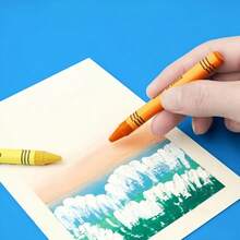 Bộ bút sáp màu và màu dầu 6/8/12/24 màu, đồ dùng nghệ thuật cho trẻ em, đồ dùng mẫu giáo, đồ dùng tựu trường, đồ chơi phát triển nhận thức, quà Giáng sinh - Nhiều màu - Xem 4