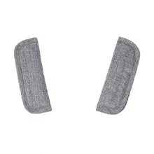 Set de 3 piezas de almohadillas para el hombro del cochecito de bebé, fundas para el cinturón de seguridad del asiento del coche, protector de entrepierna, adecuado para cochecito de bebé, almohadillas para los hombros cómodas que se ajustan a niños pequeños hasta adolescentes, accesorios duraderos de poliéster para el asiento de viaje del coche