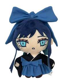 20厘米/7.87英寸 Ado 生日毛绒玩具 Ado Hibana 毛绒玩具 可爱蓝玫瑰星娃娃 毛绒玩具 装饰创意礼物 适合儿童生日派对 家庭女孩房间装饰游戏收藏家 - 藍黑色 - 查看 13