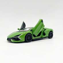 Makeda 1:36比例兰博基尼Revuelto锌合金一体压铸合金汽车模型，创意模型玩具摆件，适合青少年和成人收藏模型，可作为房间装饰礼物 - 綠色 - 查看 8
