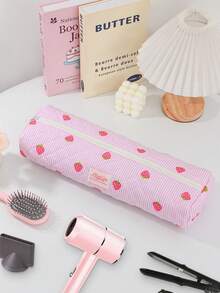 1 件 Ditsy 花卉印花绗缝吹风机收纳袋吹风机支架美发工具包便携式旅行收纳袋适用于吹风机、卷发器、直发器和其他造型工具的旅行收纳袋卷发器收纳袋旅行携带收纳袋家庭收纳大容量收纳旅行收纳情人节礼物妈妈礼物教师礼物返校礼物伴娘礼物旅行必需品邮轮必需品宿舍必需品 - 彩色 - 查看 3