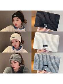 1/2/3/4pcs Knitted Headband Hats, Soft & Skin-Friendly, Warm & Breathable, Easily Paired With Various Outfits. Wearing It Not Only Protects Your Forehead From The Cold, But Also Enhances The Overall Fashionable Look. The Perfect Accessory For Autumn/Winter That Balances Warmth And Style. - Coffee Brown - View 17