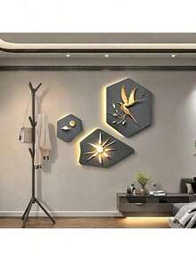 6/9 Pcs Minimalist Wall-Mounted Coat Rack, Tree Branch Style Freestanding Clothes And Hat Rack, Easy-To-Use Independent Hanger - High Stability Portable Storage Rack, Adjustable Height, Plastic Material, Elegant And Practical Branching Design, Suitable For Bedroom Clothing Storage, Suitable For Home, Dorm, Bedroom And Foyer Storage | Modern Style. Suitable For Hanging Clothes, Hats And Bags, Living Room, Bedroom, Home Office - Multicolor - View 7