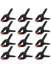 Heavy Duty Clamp, Woodworking Tool, Handheld Household Clamp, Spring Clamp, Strong Fixing Clamp, Men's Tool - Black - View 9