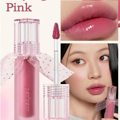 Peripera K-Beauty Water Bare Tint, Mirror Watery Lip Gloss, Glass Lip Gloss, Lip-Plumping, Naturally Moisturizing, Lightweight, Glow-Boosting Long-Lasting, Comfortable, Non-Sticky, Mask Friendly, No White Film, K-Beauty, Korean Makeup