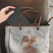 Przenośne, składane lusterko kosmetyczne ze sztucznej skóry z powierzchnią ze szkła HD – idealne do akademika, na podróż i jako prezent kosmetyczny