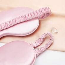 Set de 3 piezas de satén para dormir | talla grande suave que el juego de funda de almohada y antifaz de seda - Incluye 1 funda de almohada de satén, 1 antifaz de satén y 1 coletero de satén, Funda de almohada 29.53 pulgadas x 19.29 pulgadas (75 cm * 49 cm), Escuela, Vuelta al colegio, Viaje, Artículos esenciales de viaje, Artículos esenciales para el hogar, Antifaz, Máscara para dormir