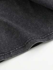 3 PCS Solid Color T-Shirts Fashion Retro Men's T-Shirts 230g Heavyweight Cotton Dropped Shoulder Design Unisex Short-Sleeve T-Shirts For All Seasons Casual Occasions Gift For Boyfriend 100% Pure Cotton Streetwear Designed For Young People Ideal Gift Between Friends Men's Clothing Men's T-Shirts - 黑色+灰色+藍色 - 查看 5