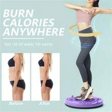 1 件便携式扭腰盘（不含拉力绳）足部按摩锻炼家用健身器材腰部扭动机女士减肥健美